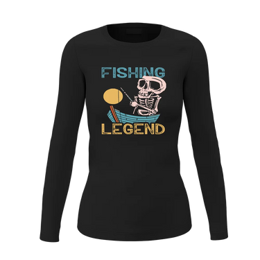 Fishing Legend Women Long Sleeve Shirt